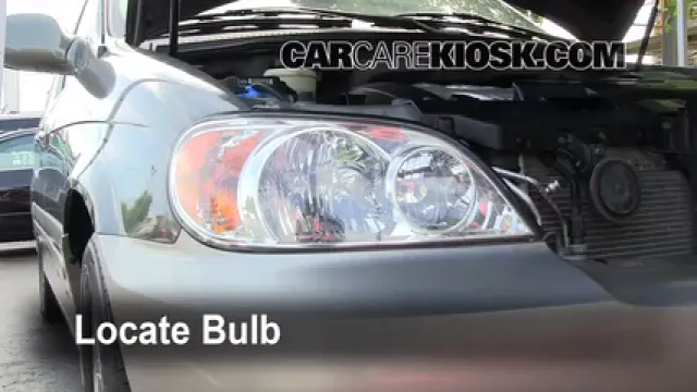 2003 Kia Sedona EX 3.5L V6 Luces Luz de carretera (reemplazar foco) 